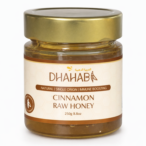 Dhahabi Raw Honey Infusions: Cinnamon Honey 250g