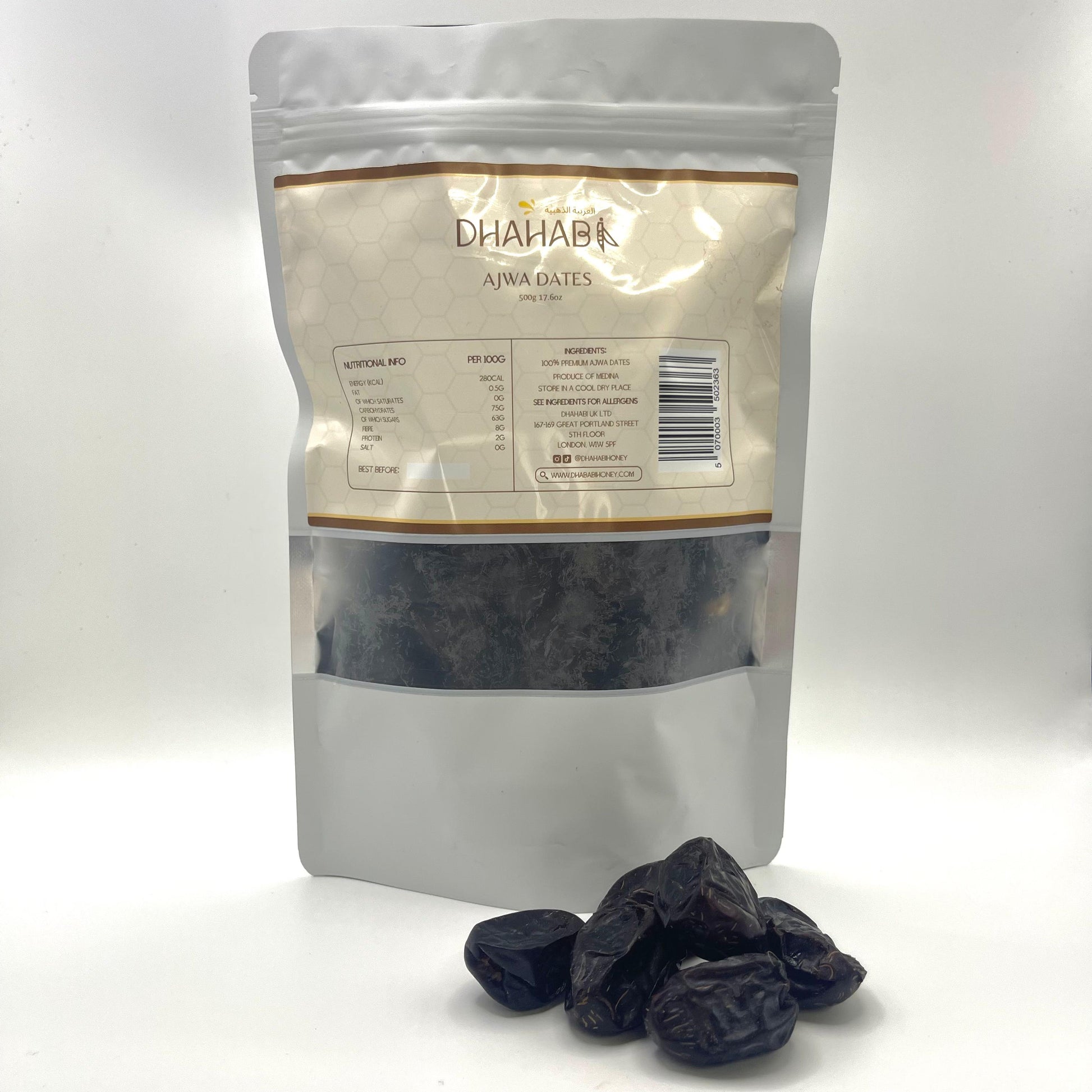 Dhahabi Ajwa Dates from Madinah