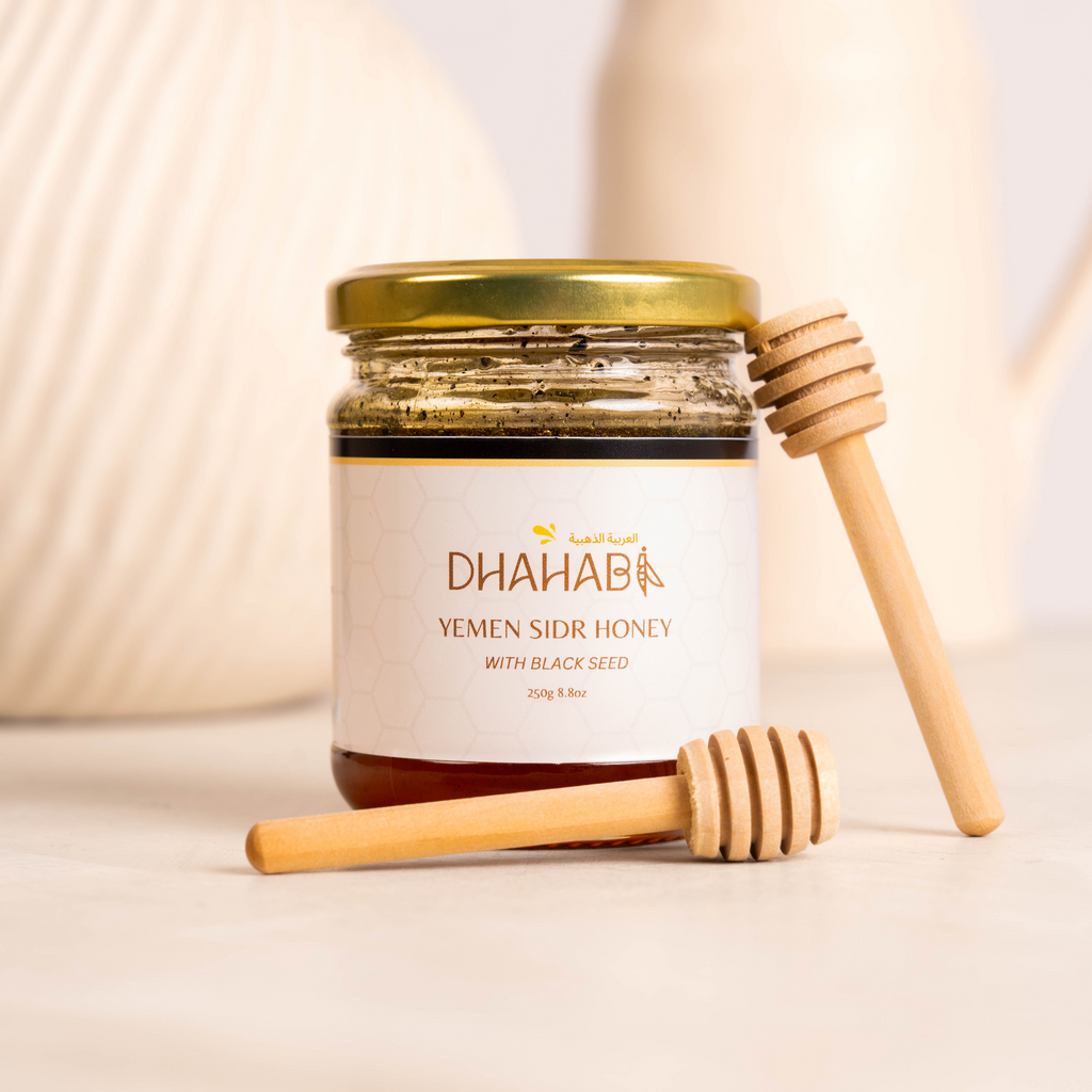 Dhahabi Yemeni Black Seed Sidr Honey: 100% Pure and Raw