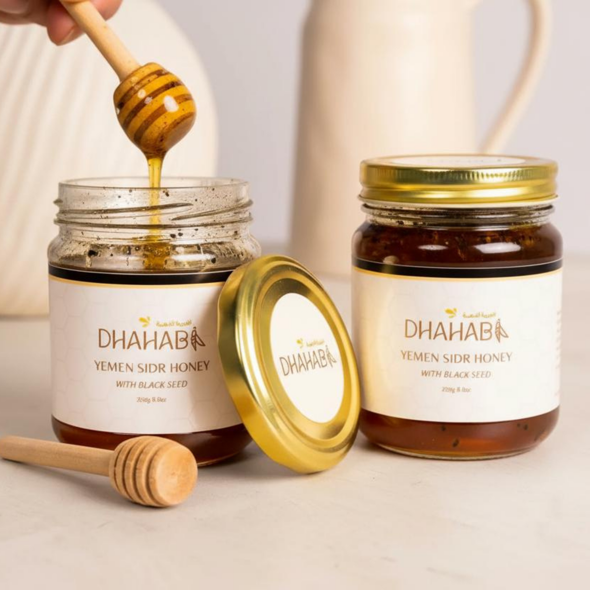 Dhahabi Yemeni Black Seed Sidr Honey: 100% Pure and Raw